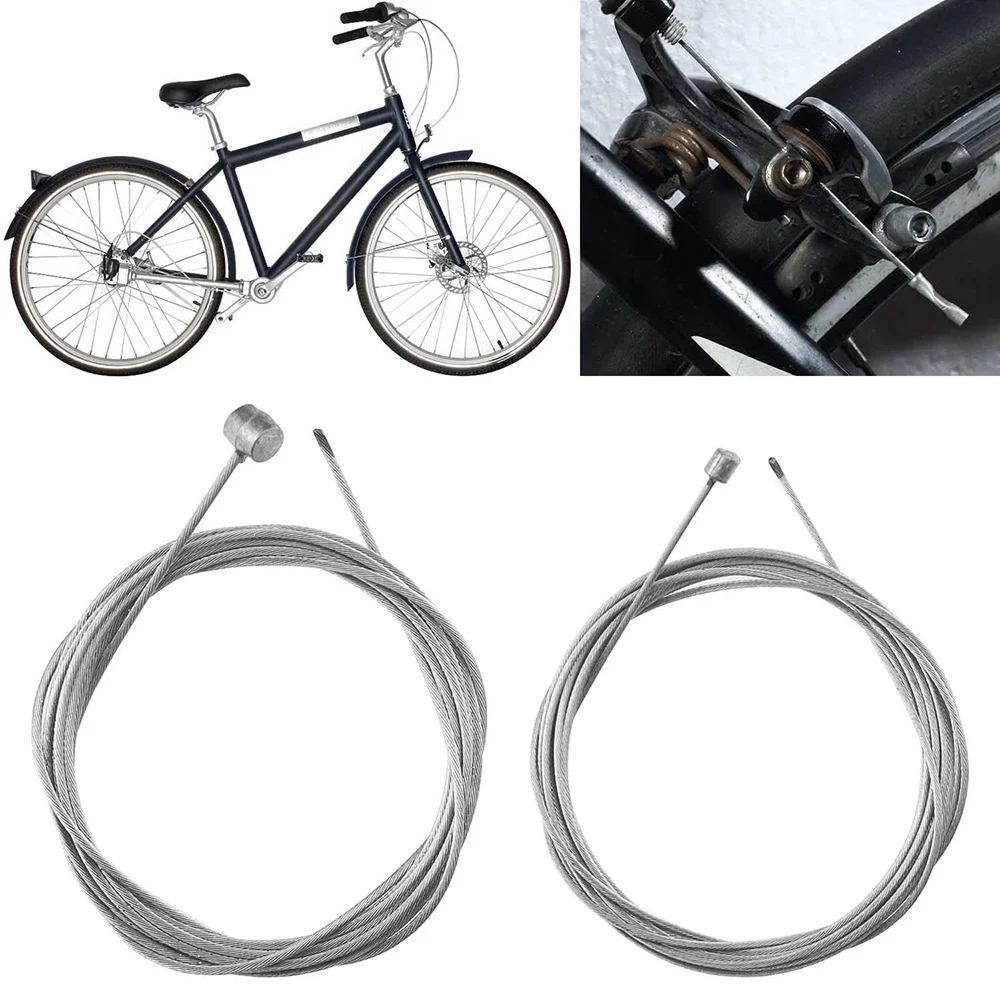 Juego de cables de freno interno para bicicleta de montaña, juego de Cable interno de 2000mm, 1700mm, 1400mm y 900mm, 10 unidades