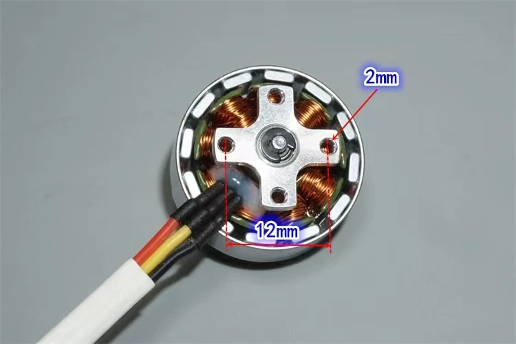 3mm threaded fixed propeller 1806 model aircraft brushless motor KV1400 small fixed-wing multi-axis brushless motor