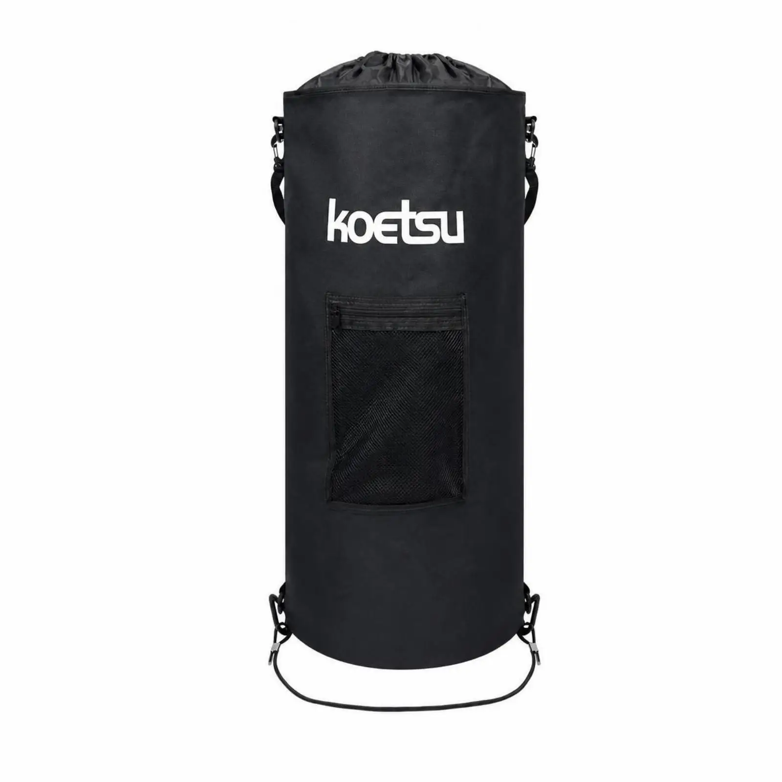 Durable PVC Yacht Waste Container with Side Straps and Front Pocket for Boat Garbage Storage