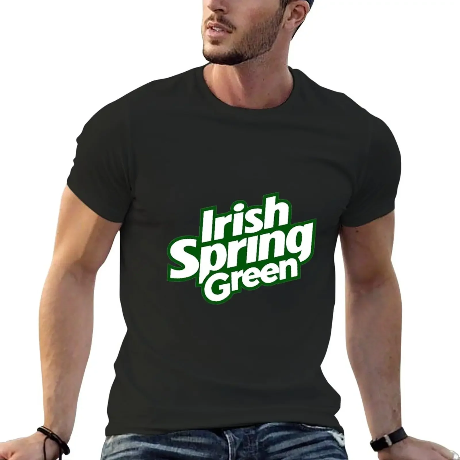 Flight Team Stand up m-erch flightreacts m-erch Irish Spring Green T-Shirt customs vintage clothes blacks tshirts for men