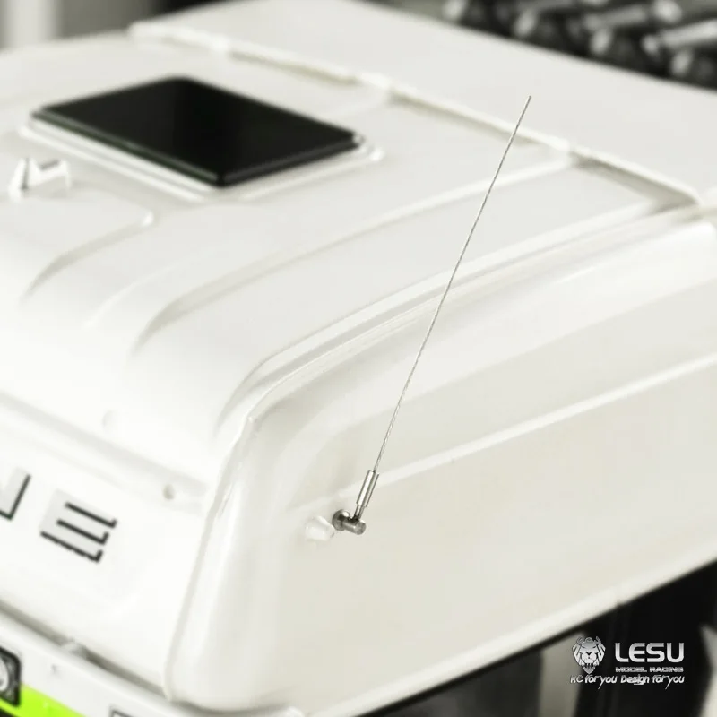 Accessoire de toit d'antenne de Simulation RC G-6134 pour 1/14 Tamiya RC Lesu Scania Man Actros tracteur remorque benne bricolage camion jouet pièces