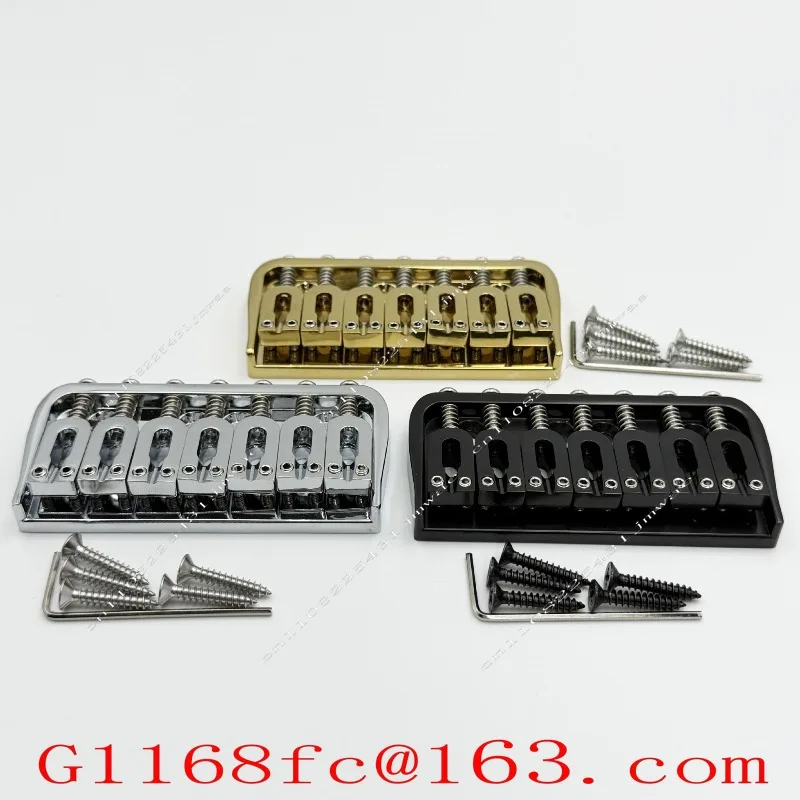 High End 7-series Electric Guitar Fixed Drawstring U-shaped Code Drawstring Board Curved Folding Seven String Bridge
