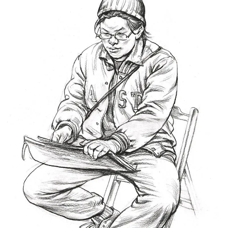 Drawing and Copying Card Character Sketching Basic Edition Art Training Self Study Introduction Basic Teaching Original Edition