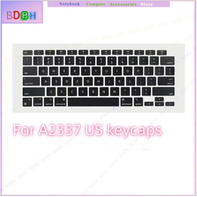 New Laptop FOR A2337 Key Keycaps Keys Cap Keyboards Keycap US UK Russian French Spain For Macbook Air Retina 13