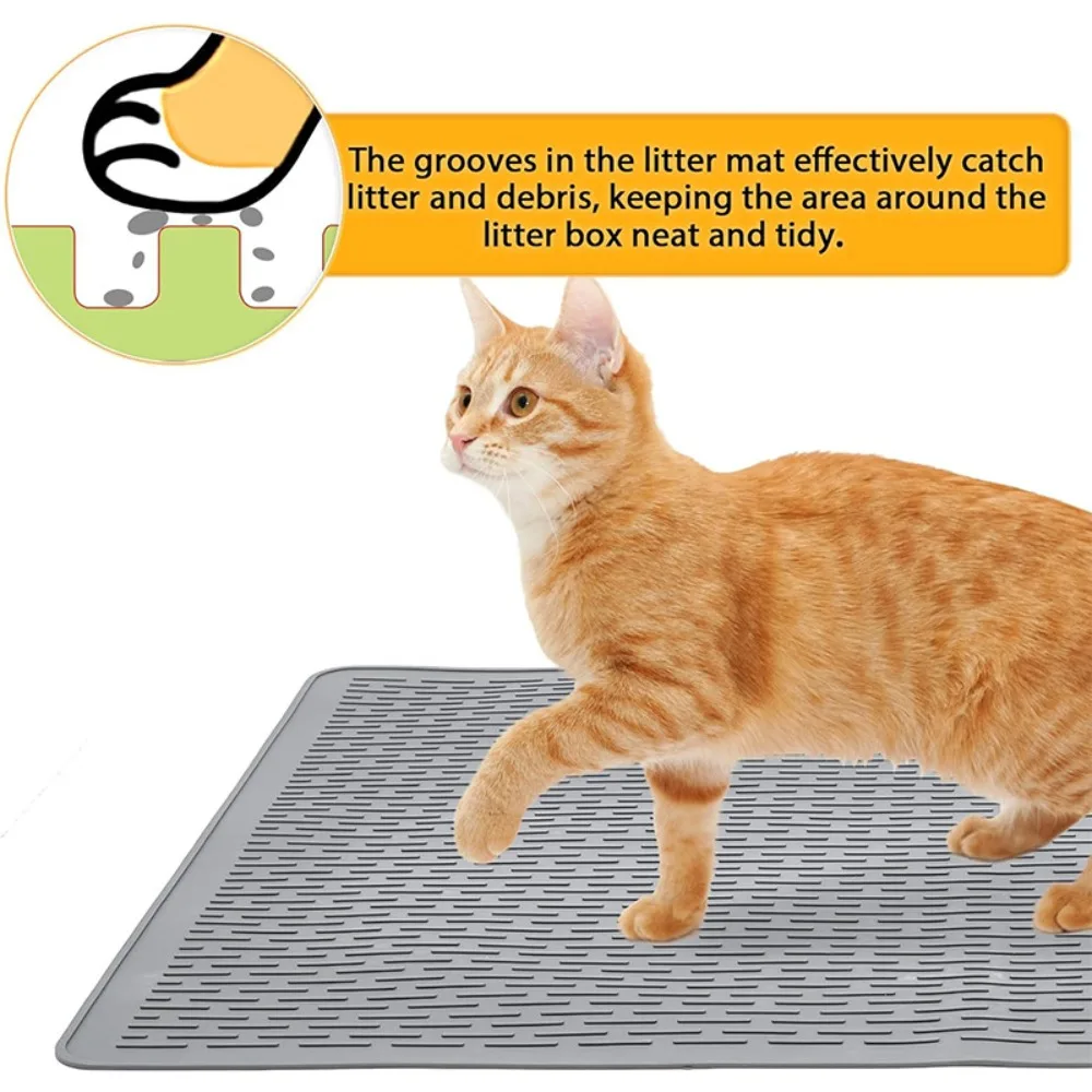 Thumbnail 3 - #26 Latest Cat Litter Box Mats Offers