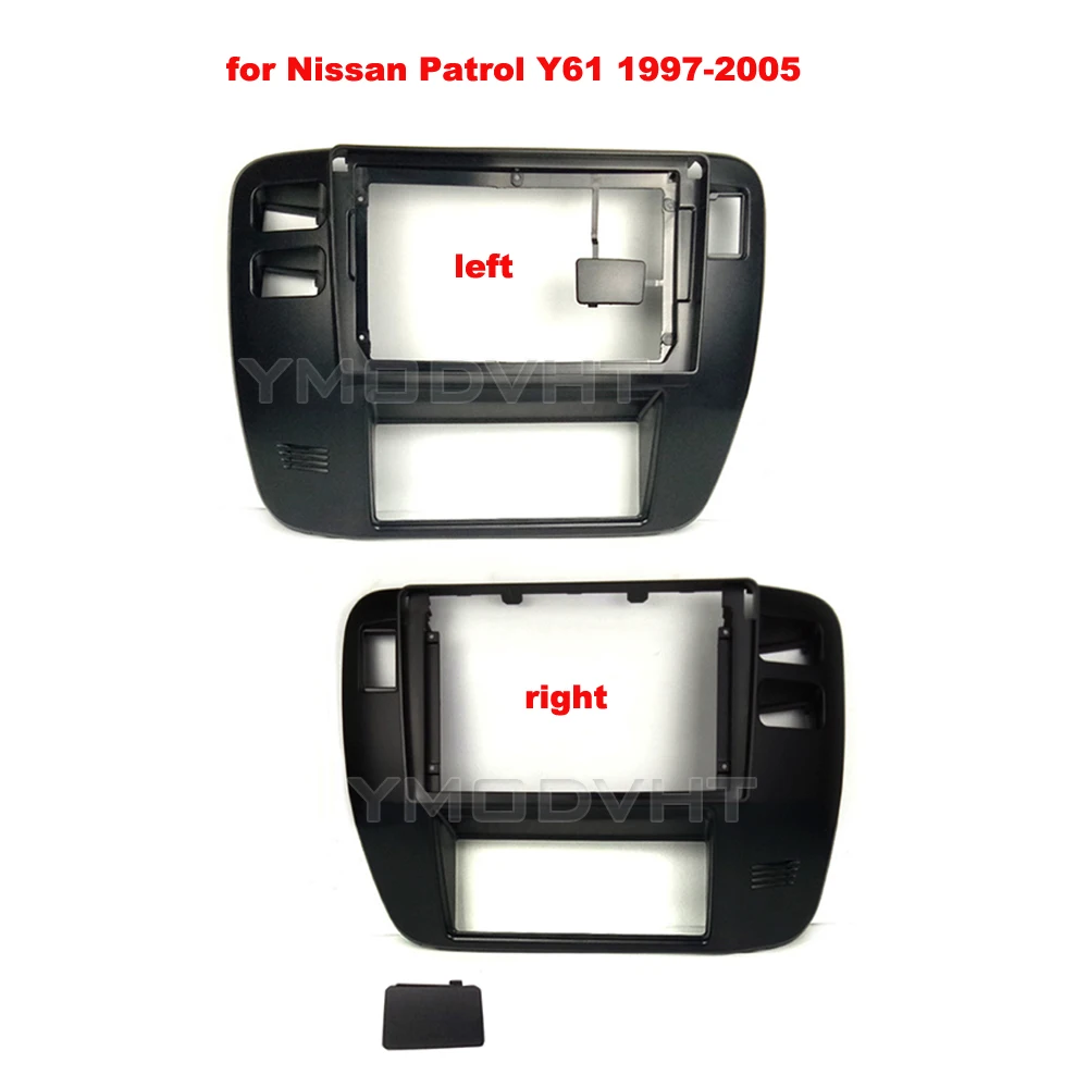 

9inch Car Radio Fascia for Nissan Patrol Y61 1997-2005 DVD Stereo Frame Plate Mounting Dash Installation Bezel Trim Kit