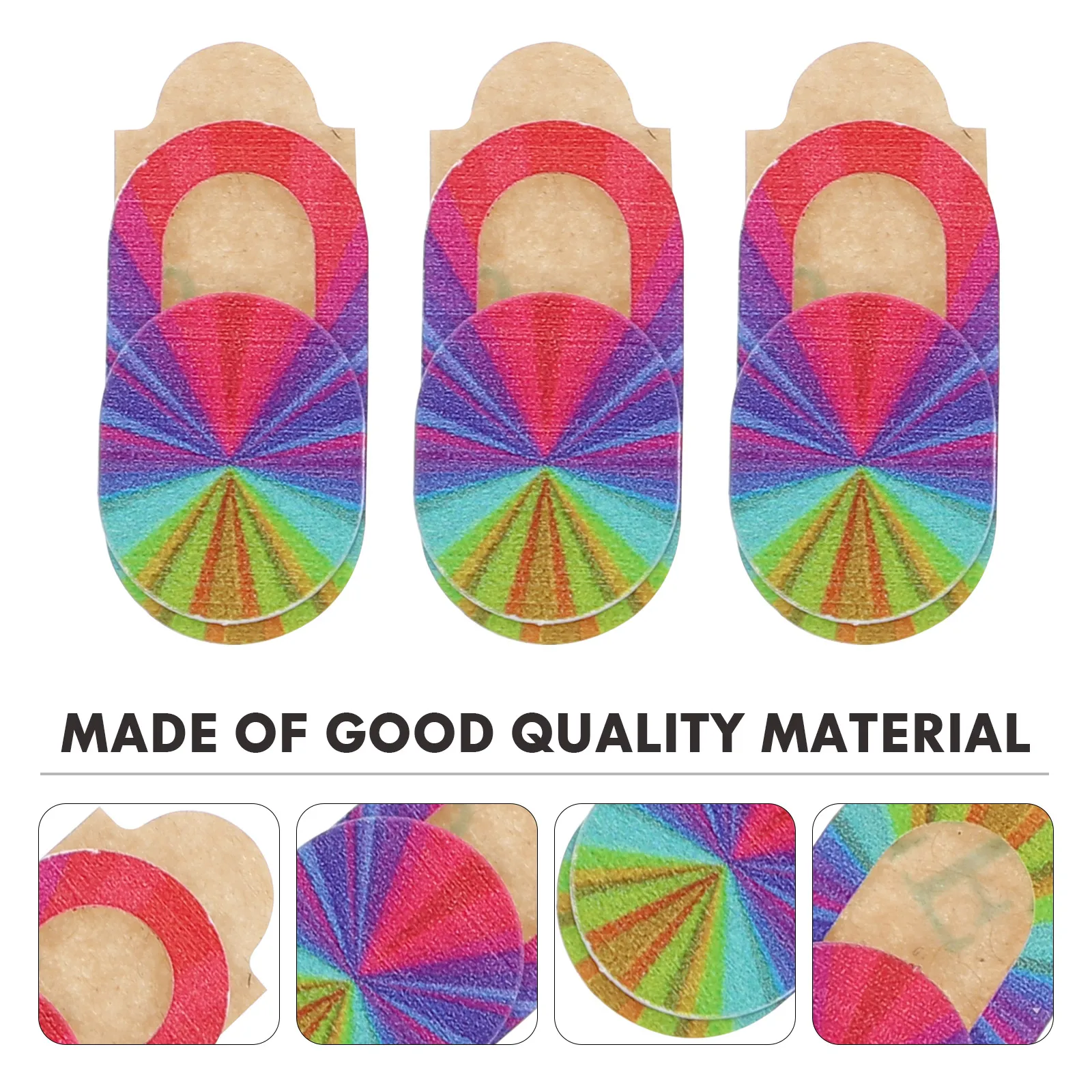 

3pcs Webcam Privacy Colorful Protective Camera Covers Anti-Peeping Covers For Laptop Phone Tablet Abs Material Durable No