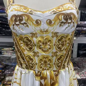 7 Main Sales Women's Yellow Dress - №3