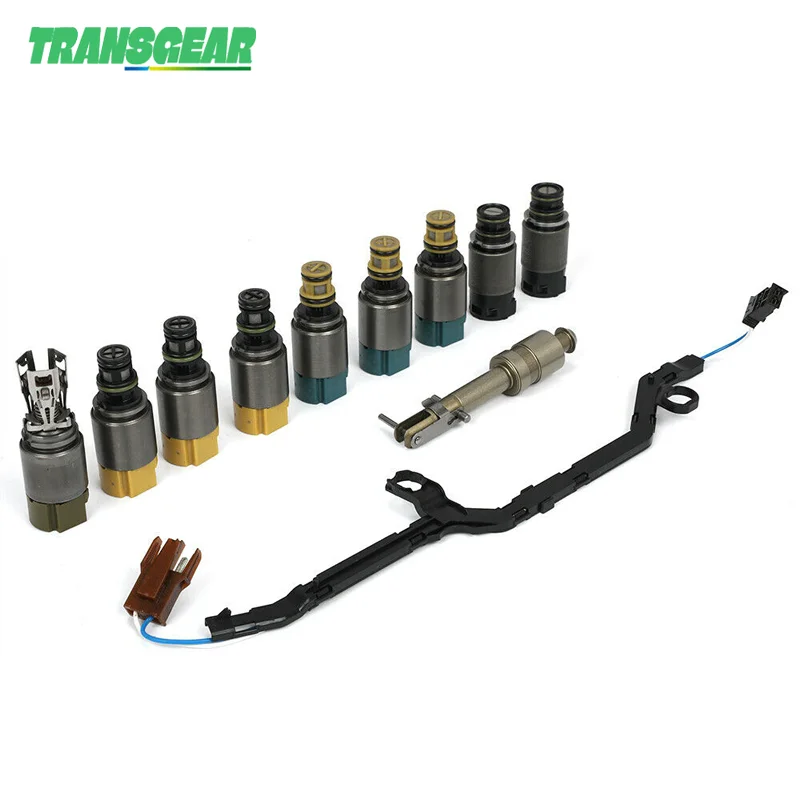 

11PCS ZF6HP19 ZF6HP26 ZF6HP32 1068298043 Transmission Solenoid Kit With Harness Suit For BMW Jaguar 6HP19 6HP26 6HP32