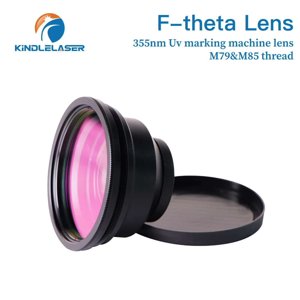 KINDLELASER M79/M85 Scan UV F-theta Lens 355nm Focal length F160-420mm Scan Field 110x110-330x330 For UV Laser Galvo System