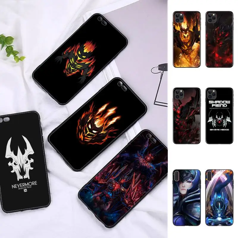 Shadow Fiend Dota 2 Phone Case for iPhone 11 12 13 Mini Pro Max 8 7 6 6S Plus X 5 SE 2020 XR XS Funda Case