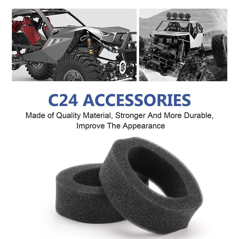 

M15K-4Pcs Мягкая губчатая пена для шин для MN D90 D99 MN99S WPL C14 C24 C34 B16 B36 B14 B24 Обновление радиоуправляемого автомобиля Запчасти Аксессуары