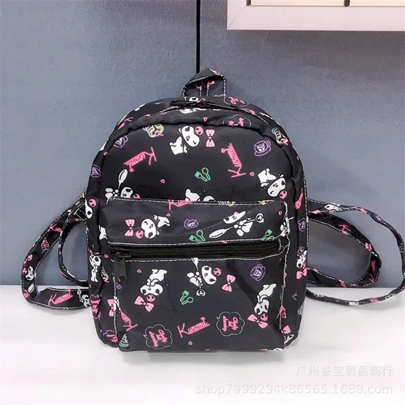 Sanrio hello kitty nueva mochila de dibujos animados para niños y niñas Linda mochila escolar niños Mini bolso de hombro kuromi bolso Casual