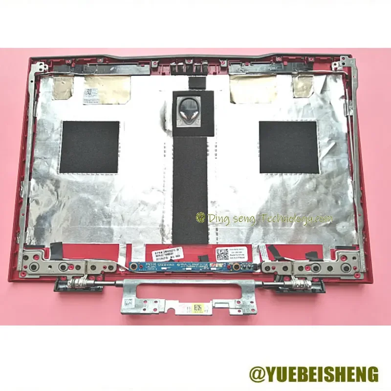 YUEBEISHENG    NEW for Dell Alienware M11X R1 R2 R3 LCD Back Cover + Screen cable +Bracket Hinge set  7TNVW 07TNVW Y4VKY 0Y4VKY