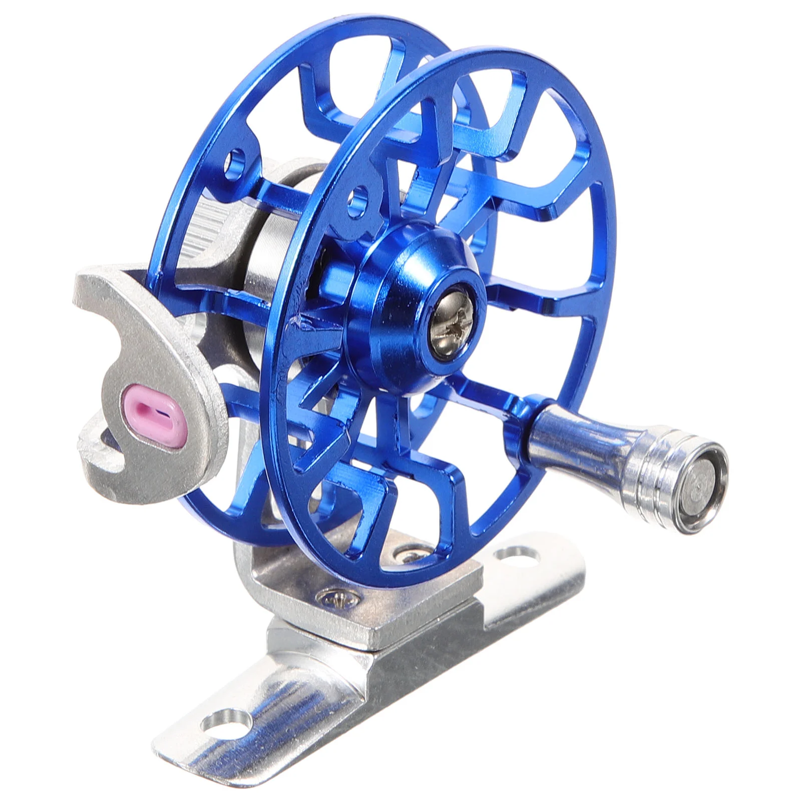 

FB60 Aluminum Alloy Portable for Crappie Fly Bow Kits Outdoor Reel Fly Reel Accessory Fishing Pole Wheel Fishing Wheel