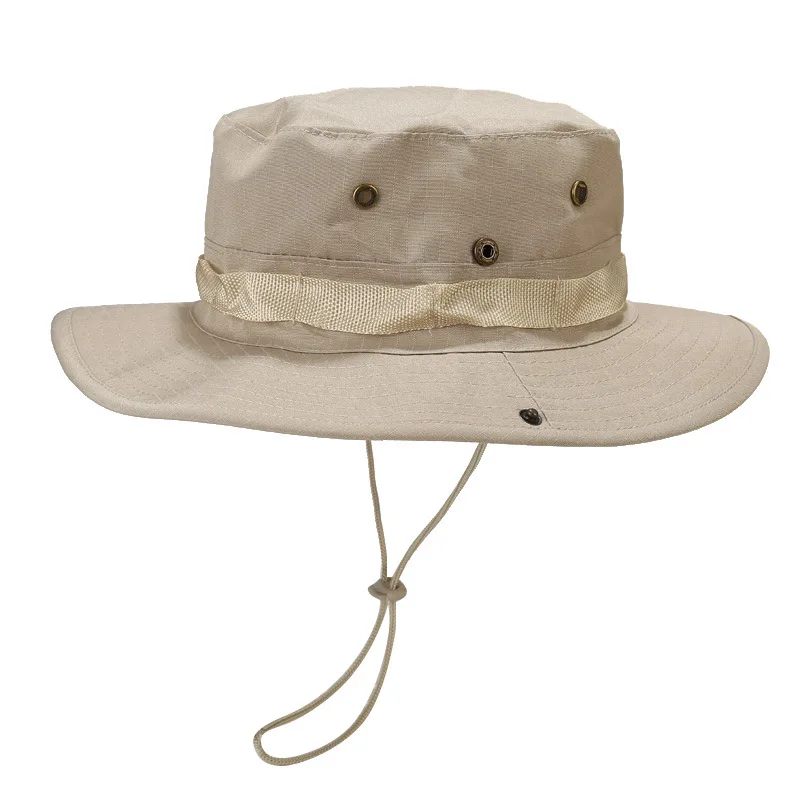 Camouflage Boonie Men Hat Tactical US Bucket Hats Multicam Panama Summer Cap Hunting Hiking Outdoor Camo Sun Caps