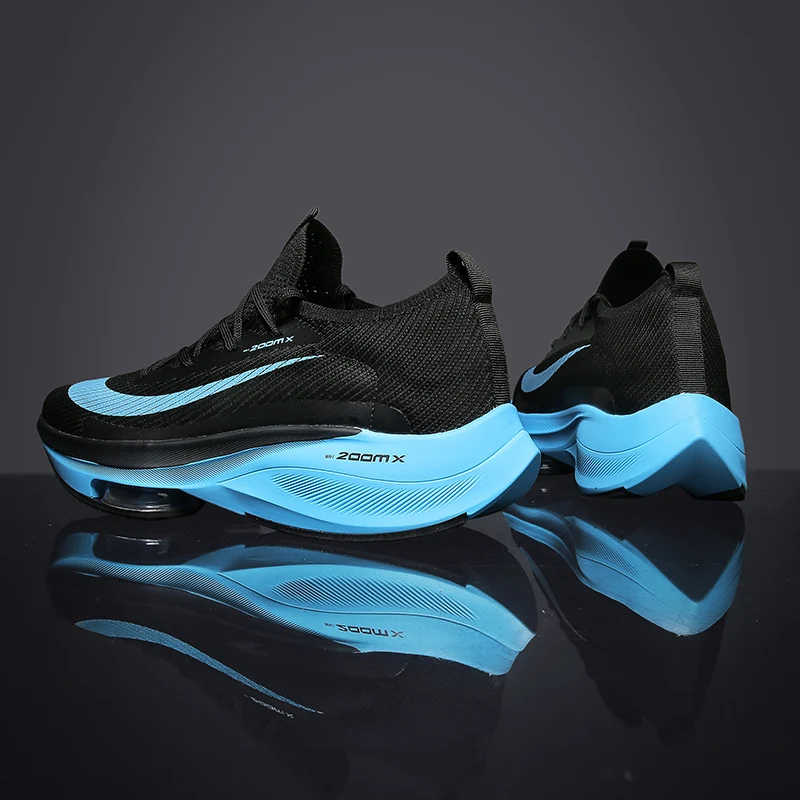 Running Shoes Air Cushion Speciality Marathon Men Sports Breathable Lightweight Women's Comfortable Athletic Nonskid Sneakers