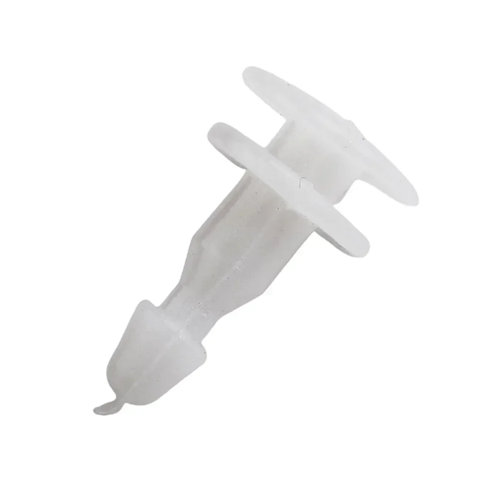 Fastener Wheel Fender Clips Car Accessory Anti Wear Flared Plastic White For Nissan Navara D22 Patrol Brand New