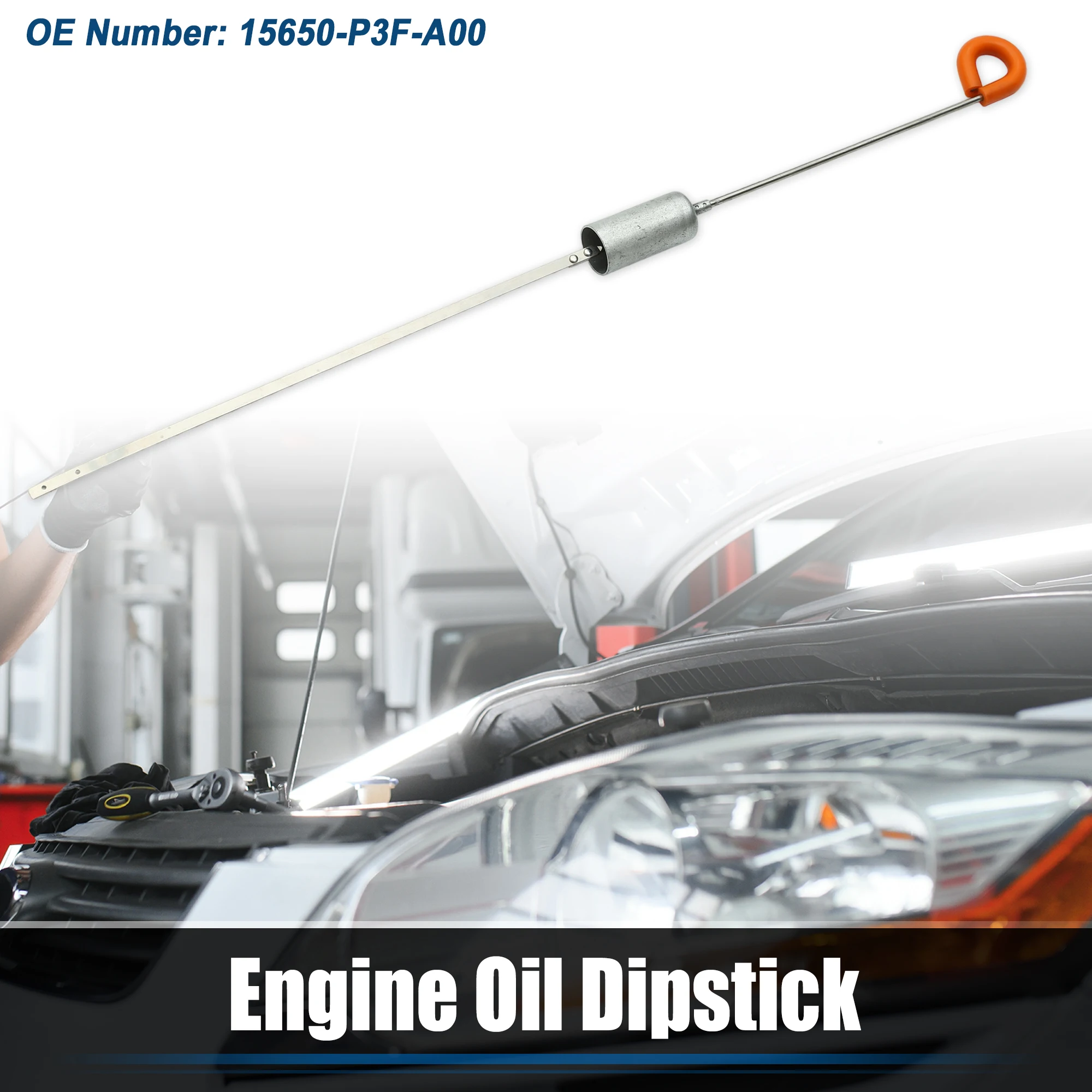 

UXCELL Engine Oil Level Indicator Dipstick for Honda CR-V 1997 1998 1999 2000 2001 No.15650-P3F-A00
