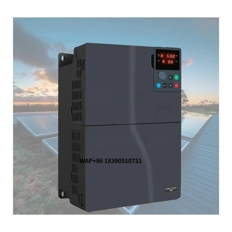 

High Efficiency Three-Phase VFD 380V 30KW Frequency Converter Solar Water Pump Inverter Solar VFD Inverter Pump Controller