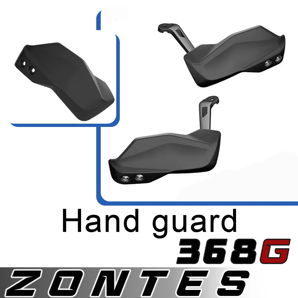 

For ZONTES 368G rally scooter original left and right handlebars hand guards zontes 368g bow windshield bracket accessories