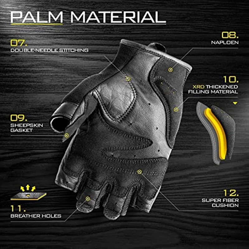 Fingerless Touchscreen Tactica - đánh giá và giá Work Glove Impact