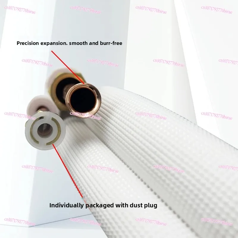R410 Air Conditioner Connection Aluminum Pipe Thickened Pipe R32 Finished Product Universal 1.5P