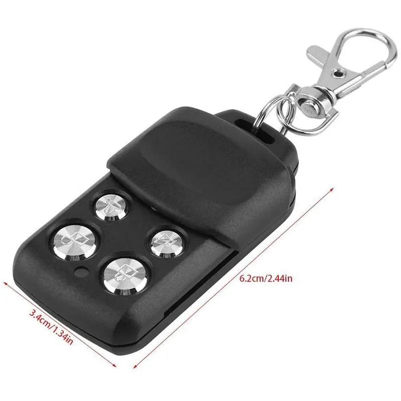 Récepteur de porte de garage à 2 canaux, contrôleur d'ouverture de portail, code roulant, 12V/24V AC