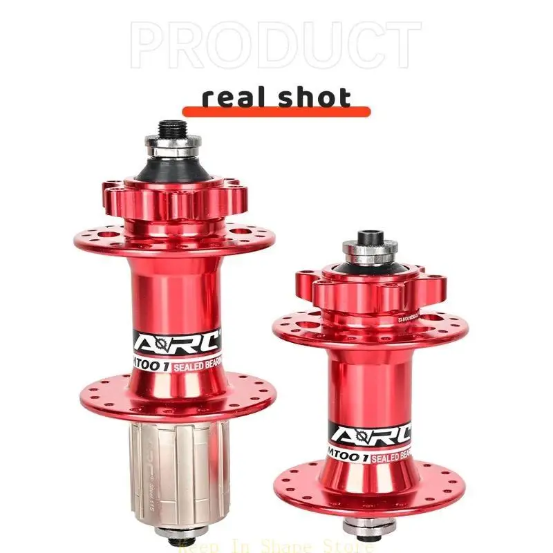 

U1JC Aluminum Alloy Disc Hub, 32 36 Holes, 4 Sealed Bearings, Quick Release, for MTB Hub 8, 9, 10, 11 Speed
