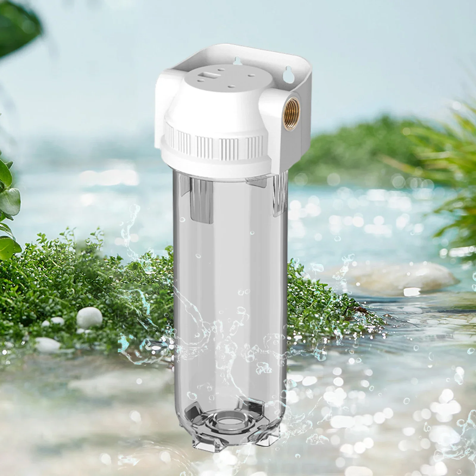 10 inch Proof Bottle Filter, Replaceable Transparent PET Water Filters for Kitchen Water Purifiers Home Appliance Accessories view 3
