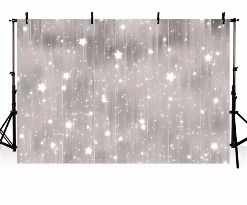 Cymbozin Twinkle Twinkle Little Stars Photography Backdrops Printed Newborn Baby Kids Christmas Party Photo Booth Background