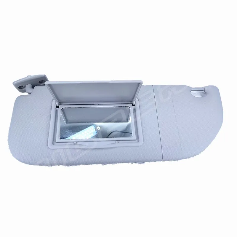 Grey Left Right Car Sun Visor for Peugeot 208 301 2008 for Citroen C3 C-Elysee OE#98038432DS 98038433DS