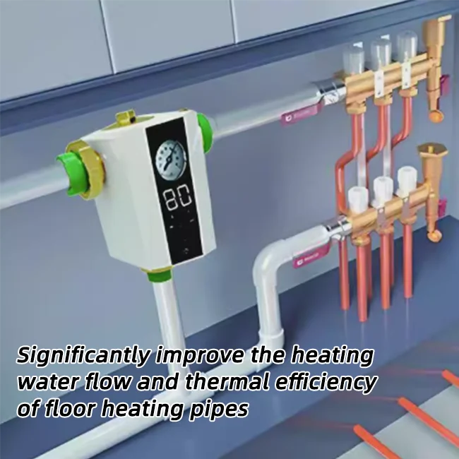 Automatic Purifier Water Front Water Filters Home Water Pre Filter for Floor Heating