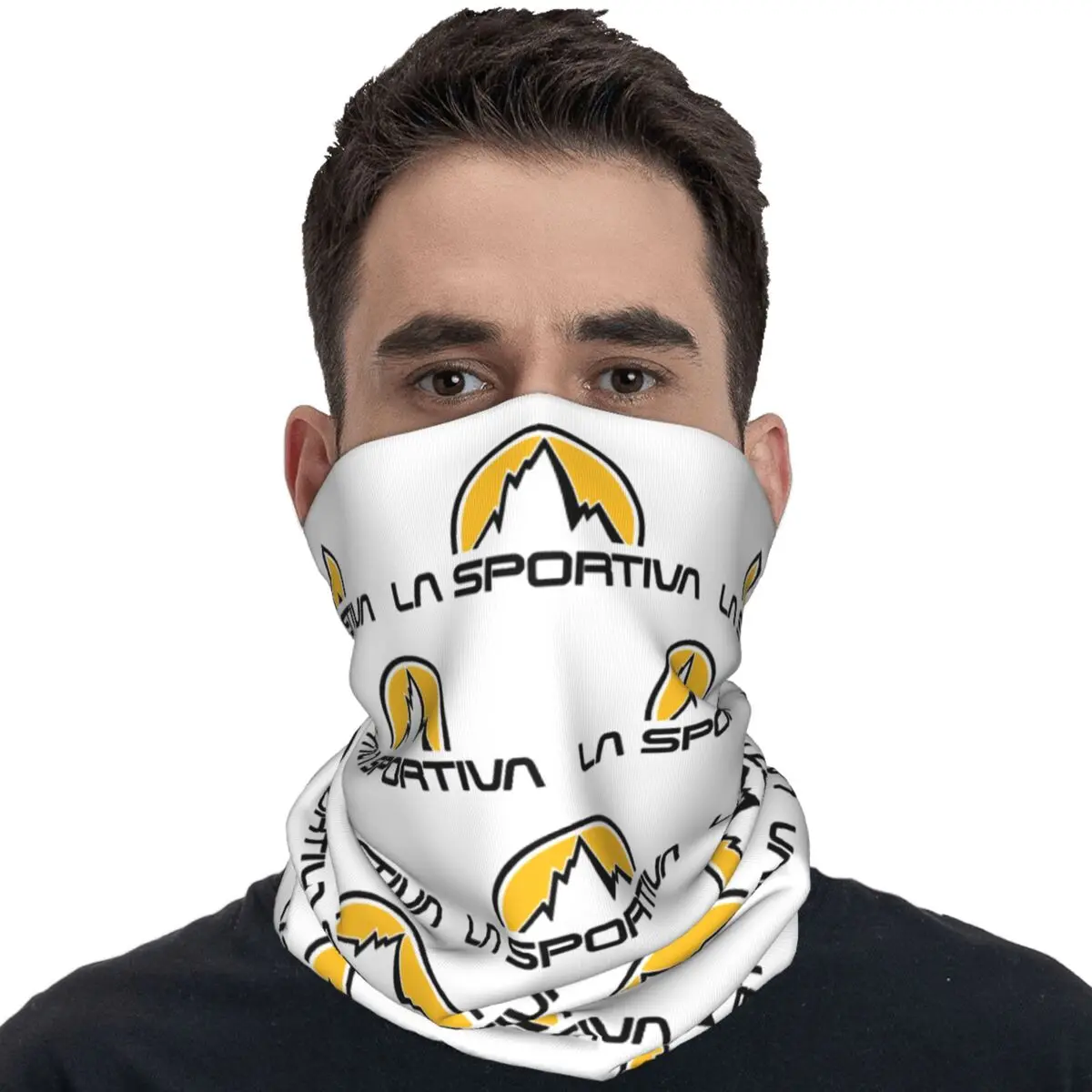 Cooling Hiking Neck Gaiter La Sportiva Merch Balaclava Breathable Bandana Scarf for Outdoor Activities