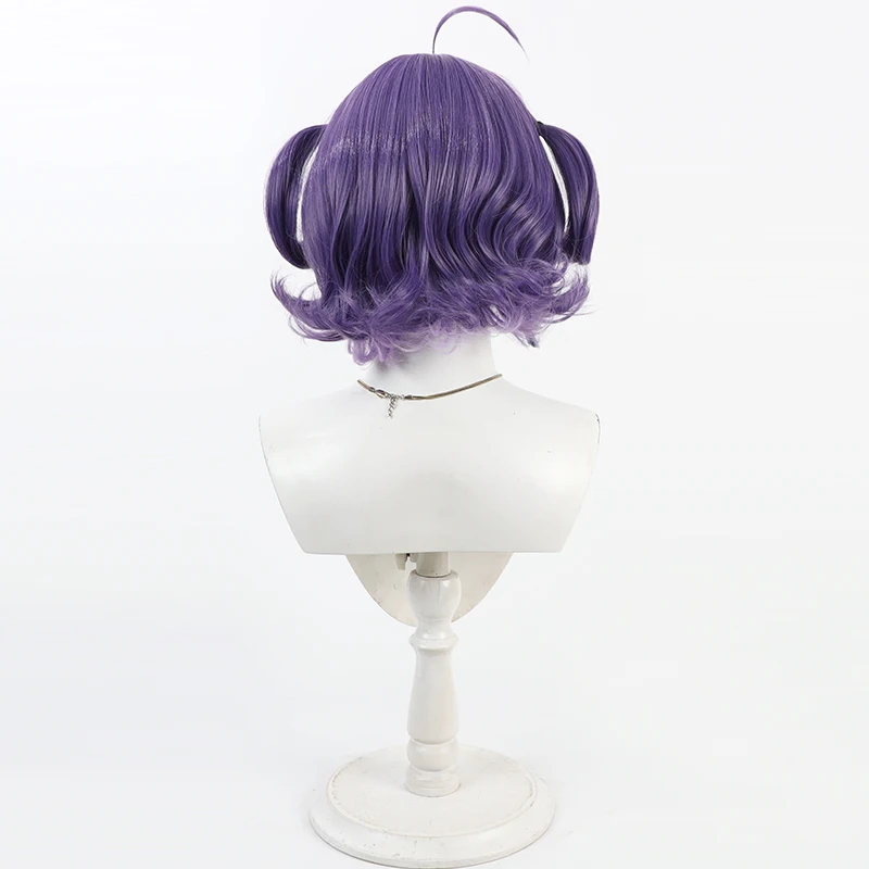 Virtual YouTuber NIJISANJI Nanase Suzuna Cosplay Wig Halloween Party Prop Synthetic Hair Heat Resistant Fiber + Wig Cap