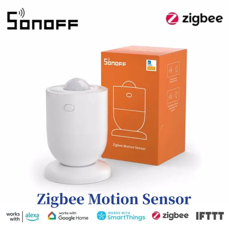 

SONOFF SNZB-03P Zigbee Motion Sensor Light Detection Local Smart Scene Home Automation via eWeLink APP Alxea Google Home Alice