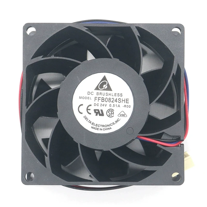 

10pcs/lot FFB0824SHE Inverter Fans Parts DC 24V