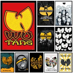 1PC Bang Wu-tang Poster Self-adhesive Art Waterproof Paper Sticker Coffee House Bar Room Wall Decor