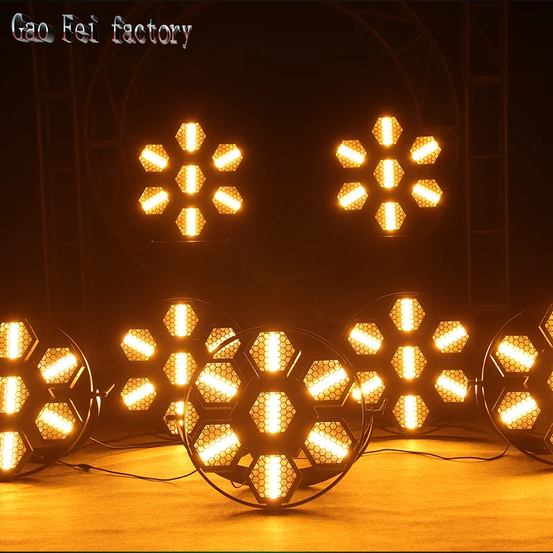 

НОВЫЙ 7x60 Вт RGB светодиодный ретро-вспышка с эффектом мытья DMX512 для Dj Stage Dance Club Disco Event