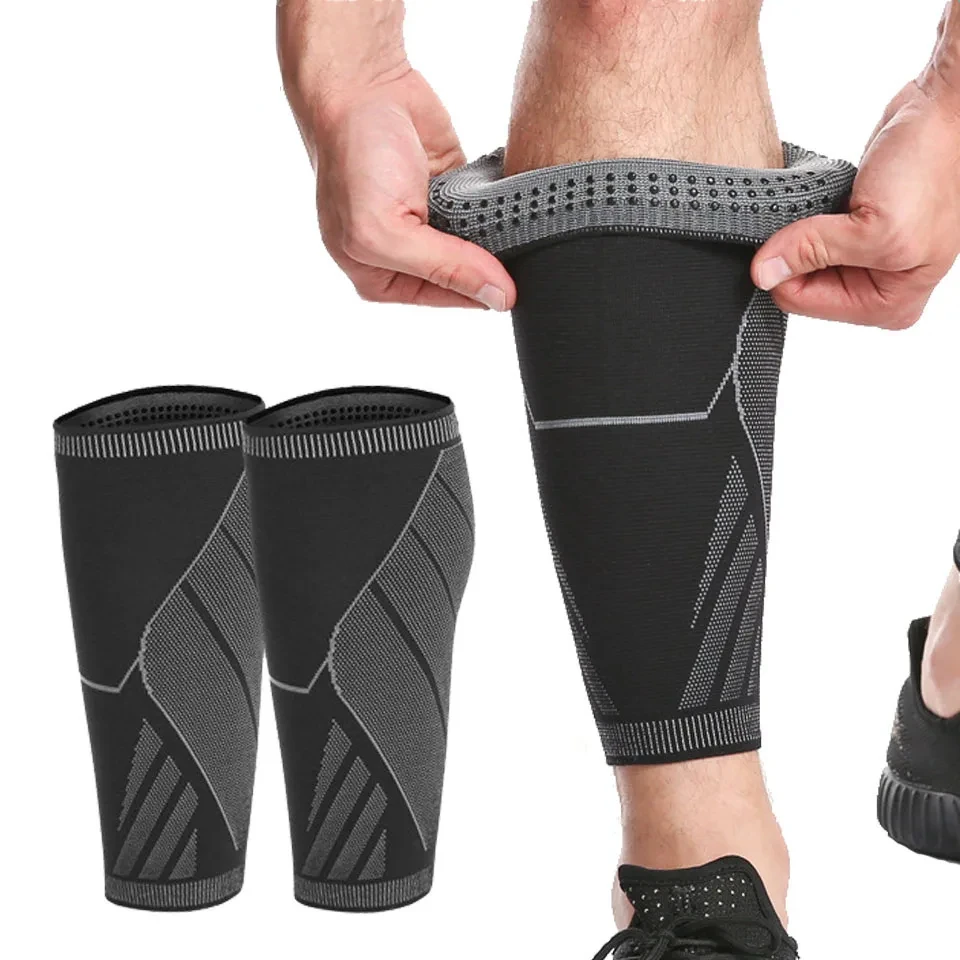 

AOLIKES New Calf Compression Sleeves for Men Women Leg Compression Socks for Shin Splint Varicose Vein Calf Pain Relief Putter