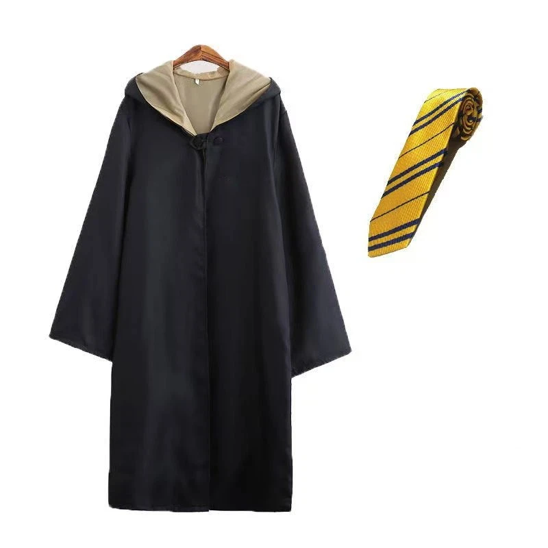 Anime Film Academy Halloween Cosplay Kostüm Robe Krawatte Potter Magischer Umhang Krawatte Hermine Kostüm Fan Urlaubsgeschenk – Detail 7