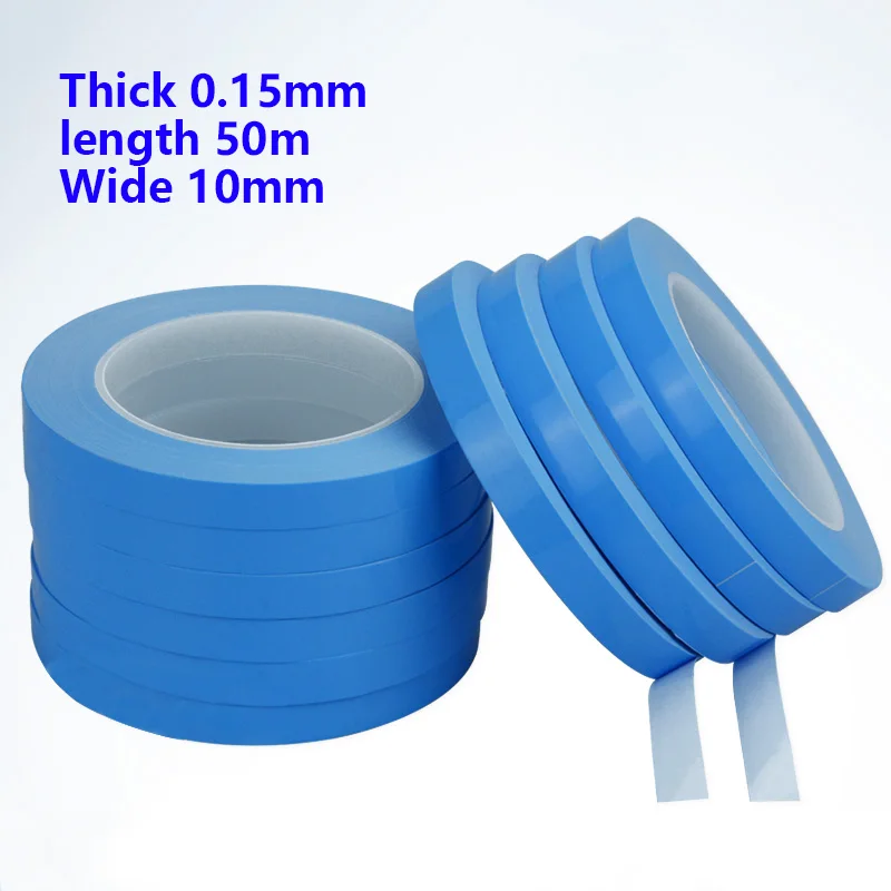 

Ширина 10 мм, синяя Двухсторонняя клейкая лента, толщина 0,15 мм, длина 50 м для ТВ, стандартная полоса подсветки