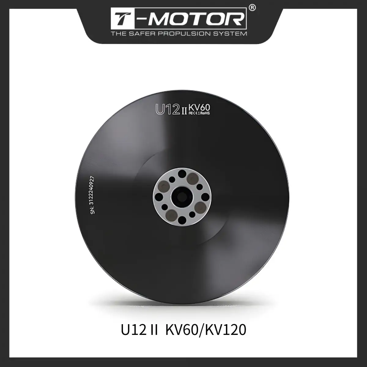 

Промышленный двигатель T-MOTOR U12II KV60/KV120 для тяжелых БПЛА с максимальной тягой 20,4 кг, бесщеточный мотор для радиоуправляемых дронов, мультироторов, VTOL