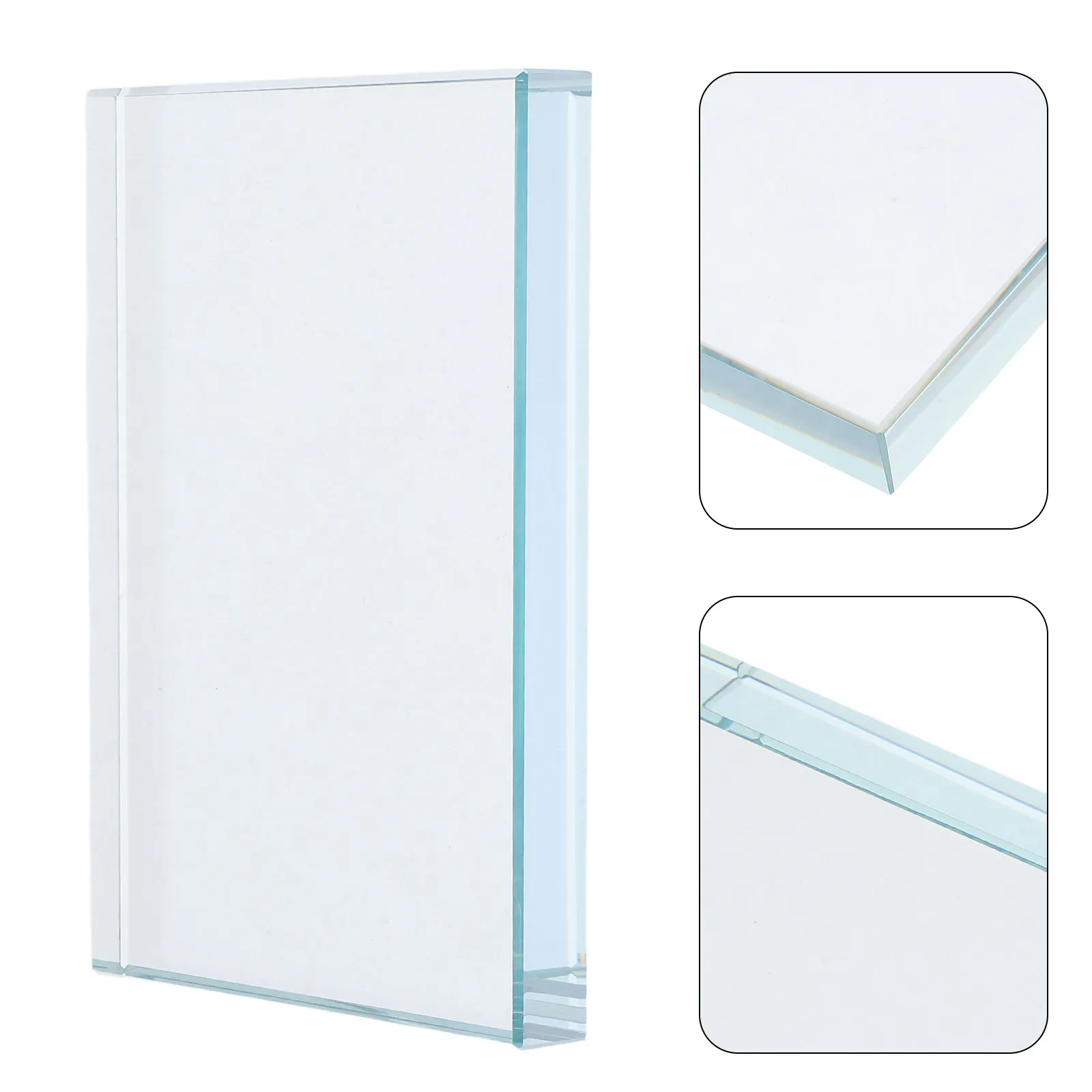 

Прозрачный квадратный стеклянный пресс-папье для ткани, декоративный, сверхпрочный, для шитья, рукоделия, каллиграфии и художественных проектов