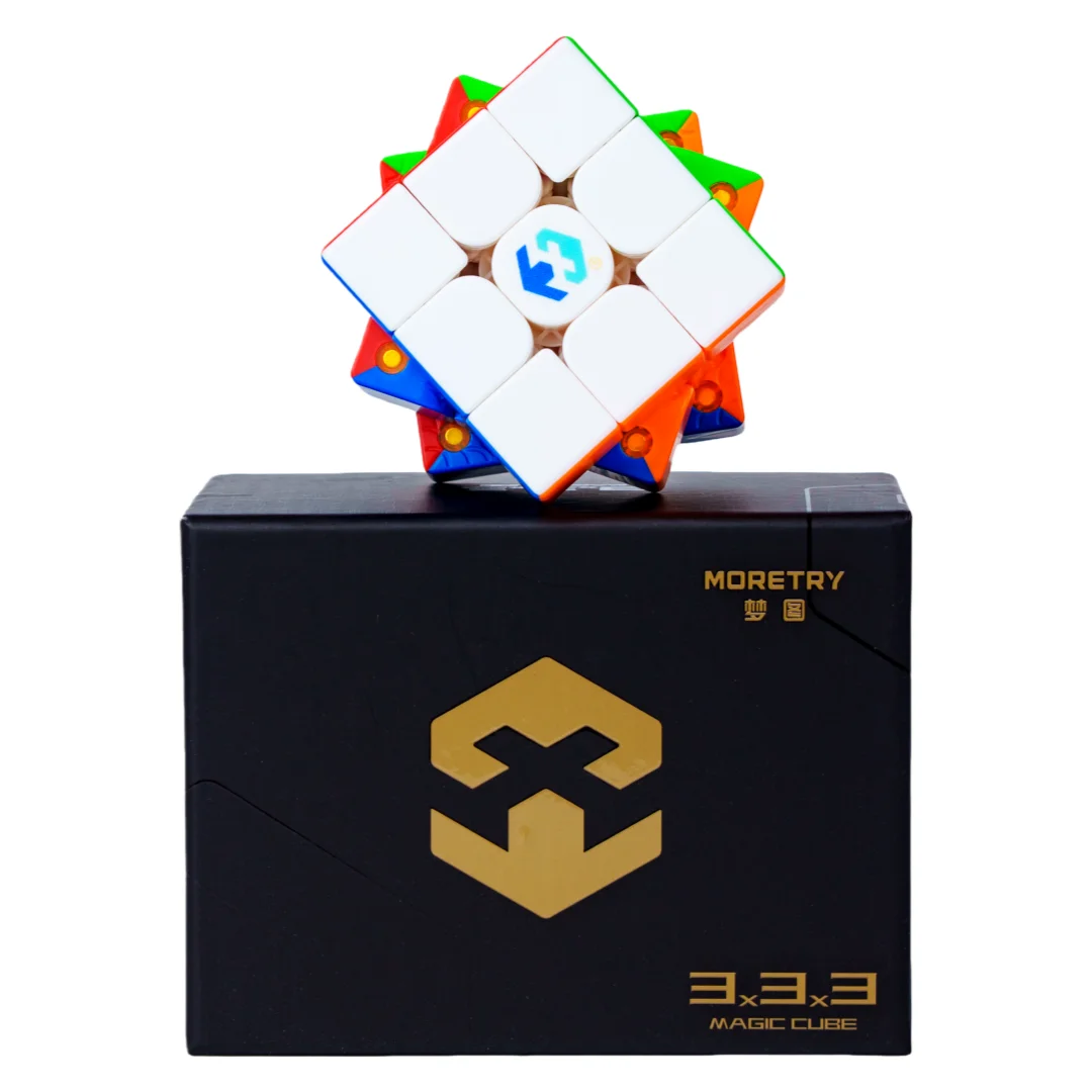 MoreTry Tianma X3 3x3x3 cubo magnético sin pegatinas rompecabezas mágico regalos para niños Fidget juguetes profesionales