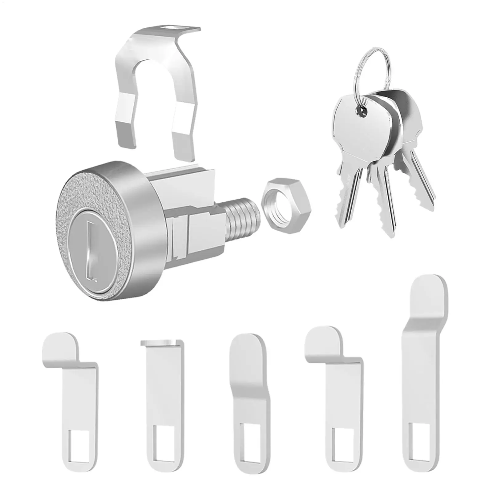 

Замок для почтового ящика из цинкового сплава, замена ключа для почтового ящика, ежедневные товары для дома, для балкона, дорожки, прихожей, патио, заднего двора, переднего крыльца