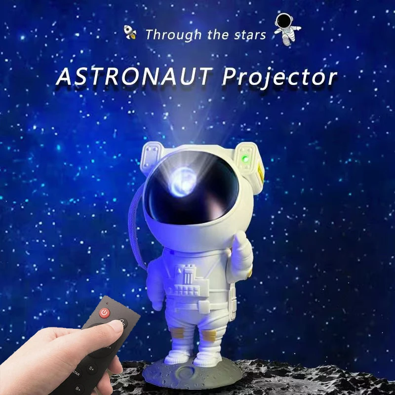 

New Astronaut Projector for Kids Bedroom, Night Light Projector Starry Galaxy Star Night Lights Projection Toys for Girls Boys