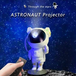 Nowy projektor astronauty do sypialni dziecięcej, projektor lampki nocnej Gwiaździsta gwiazda galaktyki Lampki nocne Zabawki projekcyjne dla dziewczynek Chłopcy