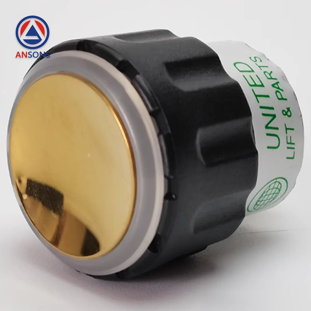 BR27 ULPB3025B OTIS Elevator Button Alarm Button White Painted / Mirror / Titanium Surface Ansons Elevator Spare Parts