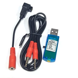 Computer Flight Simulator 8IN1 8 in 1 USB Flight Simulator For XTR5 FMS G4 FPV Airplane Helicopter Controller